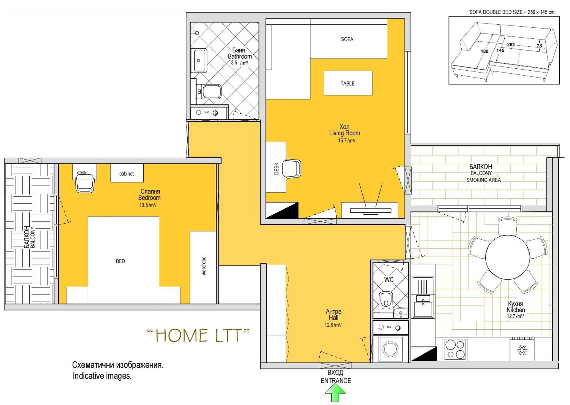 Ltt - Near Airport, Spacious, Sunny Appartamento